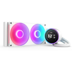 Nzxt CPU Jahutija Kraken Elite 280 RGB RL-KR28E-W2, 2 ventilaatorit, 140mm, 98.61cfm, 34.5dB, RGB, 2.72" LCD