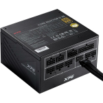 Adata PSU ATX COREREACTORIIVE750G-BKCEU 750W, 100-240V, 47-63Hz, 24-pin ATX, 80 PLUS Gold, Aktiivne jahutus, 1 ventilaator