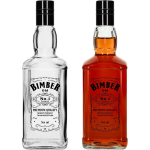 Browin 500 ml pudel, kruvikork, must 'BIMBER OLD' tr&uuml;kk, 1 tk. 631763