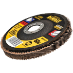 Dewalt Flap Disc DT30612-QZ 125 mm 60G, 1 tk, 3x kiirem materjali eemaldamine, 0-15&deg; lihvimine
