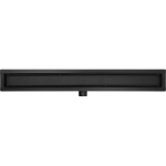 Fala LINEAR DRAIN WET&DRY BLACK 71602, 800mm, 70mm, 40mm, 2-in-1 rest, Wet&Dry sifoon, AISI 304 roostevaba teras