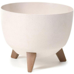 Lamela Lillepott Roma 9059195, &Oslash; 24 cm, 15 cm, plastmass, kreemiv&auml;rv, siseruumide taimed
