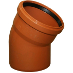 Instalplast V&auml;line Kanalisatsiooni P&ouml;&ouml;rd 8027296, 110mm, 30&deg;, SN8, PVC, oranž