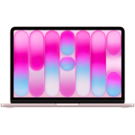 Apple MacBook Neo s&uuml;learvuti MHFH4KS/A, 8 GB, 256 GB SSD, 13" 2408 x 1506, Blush, 6C protsessor, 5C GPU