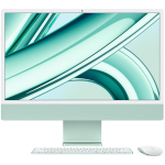Apple iMac 24&rdquo; 4.5K Retina MWUE3ZE/A, 16 GB, 256 GB SSD, roheline, 8 tuumaga protsessor, 802.11a/b/g/n, Bluetooth 5.3