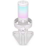 Endorfy AXIS Streaming White PC mikrofon EY1B007, 24 bit, 192 kHz, 2.5 m, USB Type-A, USB Type-C, statiiv, k&otilde;rvaklappide v&auml;ljund