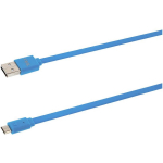Tellur Andmekabel MODEL TLL155011, 1m, USB 2.0, USB A, Micro-USB A, 480 Mbit/s, Sirge, TPE, Plug and Play