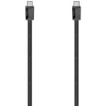Hama USB kaabel 00200630, 1.5m, 60W, 3A, 480 Mbit/s, USB 2.0, must