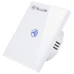 Tellur Smart WiFi l&uuml;liti TLL331481, 1 port, 1800W, 10A, vahelduvvool 100-240V, LED 150W/port, Pirn 600W/port, 2.4 GHz