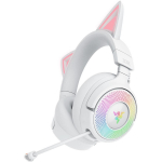 Razer k&otilde;rvaklapid Kraken Kitty V3 Pro RZ04-05170400-R3M1, 32&Omega;, 40mm, 98dB, 20-28000Hz, 2.4GHz traadita/Bluetooth/USB