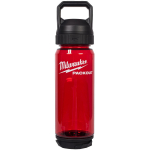 Milwaukee PACKOUT plastpudel 4932498636, 740ml, l&ouml;&ouml;gikindel, Chug-korgiga, &uuml;hilduv PACKOUT-s&uuml;steemiga