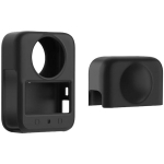 PULUZ PU783B silikoonist objektiivi kate DJI Osmo 360 jaoks, must, 20g, &uuml;hilduv DJI Osmo 360-ga