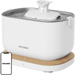 Petlibro Dockstream jootja PL-WF105-31W, 2,5 l, 23 dB, 2,4 GHz, ABS, roostevaba teras, rakendus, PawSense