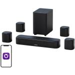 Ultimea Aura A40 U2601 heliriba, 7.1 kanalit, 330W, Bluetooth 5.3, 65Hz-18kHz, 8 k&otilde;larit, BassMX, SurroundX