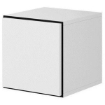 Cama full storage cabinet ROCO RO5 37/37/39 white/black/white