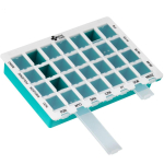 Reha Fund RF-353 n&auml;dala tablettide korraldaja, 140mm, 9,4cm, 2,8cm, t&uuml;rkiis