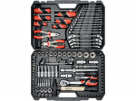 T&ouml;&ouml;riistakomplekt professionaalseks ja koduseks kasutamiseks 1/4 tolli 6.3 mm 1/2 tolli 12.7 mm 109 tk YT-38891 Yato