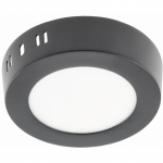 LED laevalgusti ORIS PLUS, 7W, 4000K, 560lm, IP20, 120&deg;, must; LD-ORN07W-NBP-10