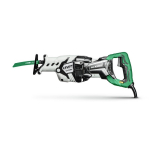 Reciprocējo&scaron;ā zāģis HIKOKI CR13VBYWSZ, 1150 W, 300 mm zāģē&scaron;anas jauda, bezinstrumentu asmeņu maiņa