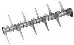 Zāliena aeratora asmeņu rullis, EINHELL, 3421130, 20 nerūsējo&scaron;ā tērauda asmeņi, darba platums 40 cm