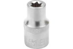 E11 6-punktiline pea JCB JCB-54611 1/2" ruut CrV teras