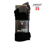 Sokid Classic Thermo Active, 3 paari, 42-44, PESSO, KOCOT42-44, 64% pol&uuml;ester, 28% puuvill, 6% viskoos, 2% elastaan