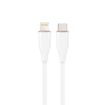 Gembird Lightning USB-C kaabel 1.5m CC-USB2S-CM8PM-1.5M-W, 1.5 m, valge, 1 Lightning, 1 USB-C