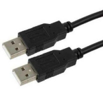 Gembird USB kaabel 1.8m, 2x USB A (mees), must, andmeedastuskiirus kuni 480 MBps