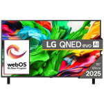 LG teler 55QNED85A3C 55" 4K Ultra HD, QNED evo, Mini LED, Smart TV, 4 HDMI, 2 USB, Wi-Fi 6, Dolby Vision