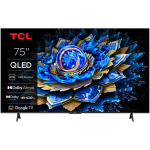 Tcl teler 75T69C 75" 4K Ultra HD, LCD, 3840 x 2160, PPI 3400, 350 cd/m&sup2;, nutikas TV, Wi-Fi, Bluetooth, HDMI 2.1, 3 porti