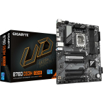 Gigabyte Emaplaat B760 DS3H GEN5, LGA 1700, 8+2+1 faasi VRM, kuni 5600MHz DDR5, 2xPCIe 4.0 M.2, 1GbE LAN, USB 3.2 Gen 2x2