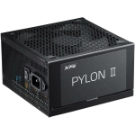Adata lauakomplekt PSU PYLON650IIB-BKCEU 650 W, 100-240 V, 50/60 Hz, 24-pin ATX, 80 PLUS pronks, 1 ventilaator, FDB