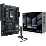 Asus emaplaat TUF GAMING Z890-PLUS WIFI, LGA 1851, DDR5, 192 GB, 4 DIMM, 4 M.2, 2.5 Gb Ethernet, Wi-Fi 7, 7.1 kanaliga heli