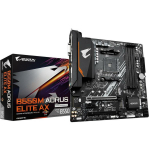 Gigabyte Emaplaat B550M AORUS ELITE AX 1.3, AMD Ryzen 5000, 5+3 faasi VRM, kuni 4733MHz DDR4, 1xPCIe 4.0 + 1xPCIe 3.0 M.2