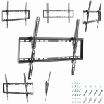 Gembird telerii kinniti WM-70T-03, toetab 37-70 tolliseid telerite, VESA 600 x 400 mm, kallutusnurk 0-8 kraadi