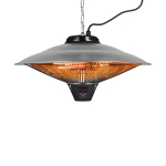 Eurom Partytent Heater 2100 rippuv infrapuna terrassisoojendi telgile 2100W IP24 3 v&otilde;imsustaset 360&deg; kuni 20m2 hall