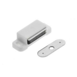 Gtv Valge magnet tagaplaadiga 1316035, valge, magnet koos plaadiga, pinnale paigaldatav magnethoidja