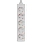 Emos Pikendus P0520, 5&times;2P+PE, IP20, 3680W, valge, laste kaitse