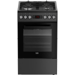 Beko Vaba seisva pliit FSM 51330 DAOT, 600mm, 500mm, 850mm, 1 ahi, 60L, 4 keeduala, 8 funktsiooni