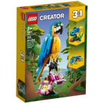 Lego Loov 31136 Eksootiline Papagoi, 253 elementi, 7+ aastat, juhend kaasas