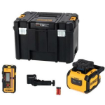 Dewalt Punane p&ouml;&ouml;rdlaser DCLE05211R-XJ, 600m, 2.2mm @ 30m, 35h aku, IP66, ergonoomiline k&auml;epide