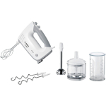 Bosch K&auml;si mikser MFQ 36480, 450 W, 5 kiirus, 6 otsikut, Turbo, Pulse režiim, Roostevaba teras