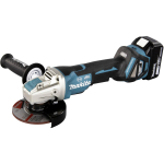 Makita Akutoiteline nurklihvimismasin DGA519RTJ, 18V, harjadeta mootor, 2,5kg, X-LOCK, 29mm l&otilde;ikes&uuml;gavus
