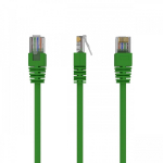 Gembird Patch kaabel kat.5e PP12-1.5M/G, 1.5m, roheline, RJ45 Male, RJ45 Male, U/UTP