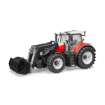Bruder Traktor Steyr 6300 Terrus CVT BR-03181, 1:16, 18cm, 20.5cm, 44.5cm, kummist rehvid, eemaldatav esilaadur, roolimisaksel