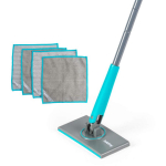 Beldray Vannitoa mop LA00000031UFEU7, 70cm, 16cm x 8cm, mikrokiud, antibakteriaalne, 360&deg; k&auml;epide