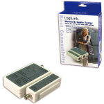 Logilink Kaabli tester WZ0011, 1xRJ45, oleku LED, vask, koaksiaal, UTP, STP, kaugjuhtimispult