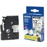 Brother TZe-FX231 paindlik ID laminaatlint, 8 m, 1,2 cm, must valgel, paber, termiline &uuml;lekandetehnoloogia