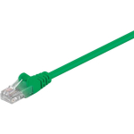 Goobay CAT 5e patch kaabel 68338, 0.5m, roheline, RJ45 isane (8P8C), RJ45 isane (8P8C), U/UTP, T568B, 8 juhet