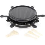 Giles & Posner Lauagrilli raclette EK4511GV2VDE, 800W, 29x29cm, kiviplaat, 6 pannid, 6 spaatlit